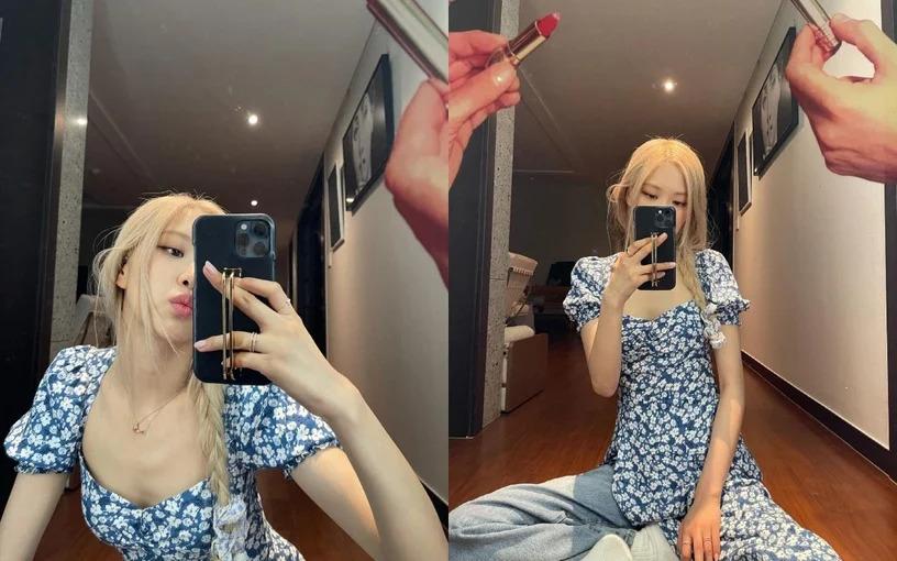 Mỹ nhân Hàn - Trung lăng xê mốt váy áo cổ vuông khoe xương quai xanh quyến rũ-8