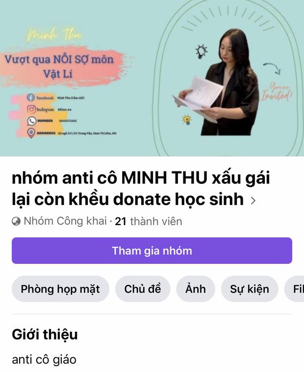 Cô giáo Minh Thu bị lập group anti vì nhận donate của học sinh-3