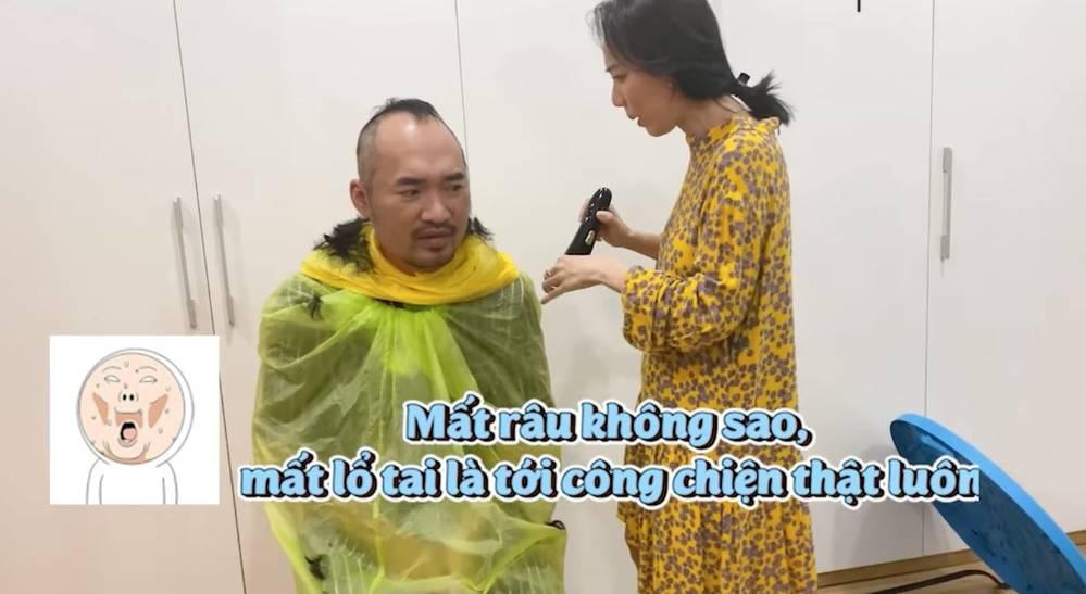 Sao Việt cắt tóc cho chồng mùa dịch: Những cái kết hú hồn-2