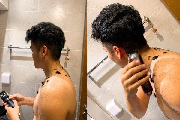 Sao Việt cắt tóc cho chồng mùa dịch: Những cái kết hú hồn-7