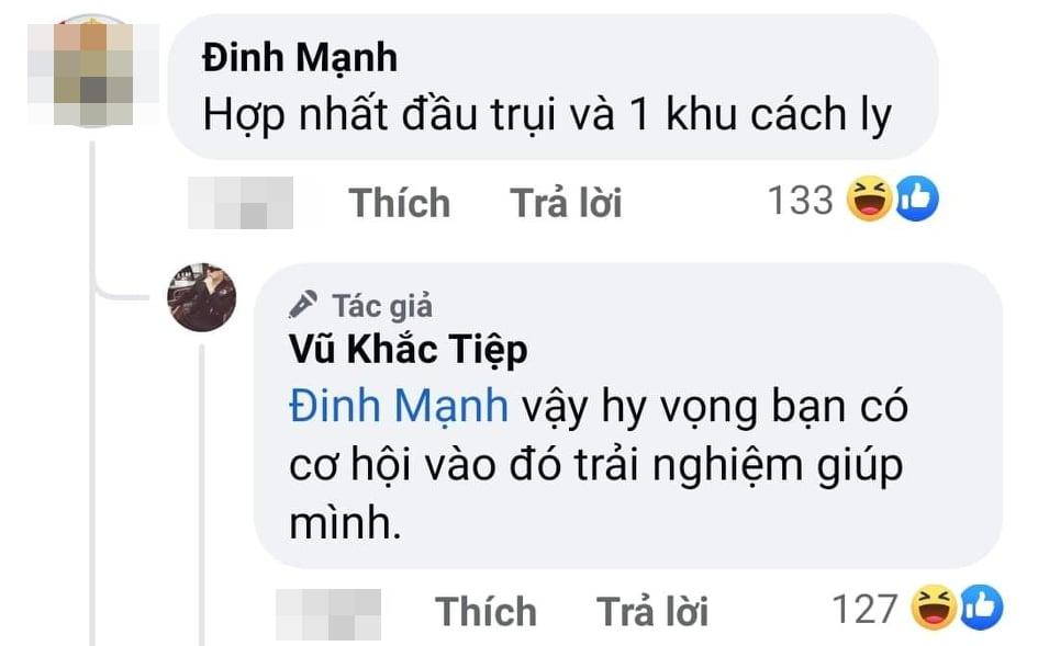Vũ Khắc Tiệp bị đào ảnh trong trại cách ly, ngồi đồn công an-2