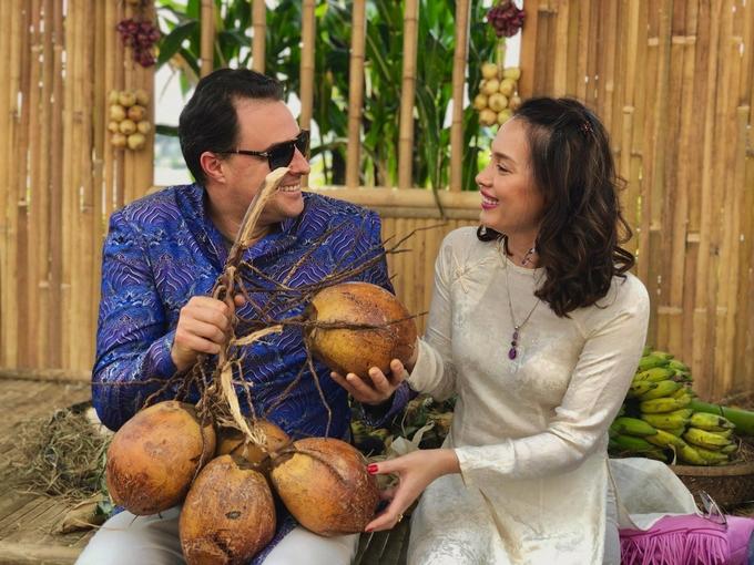 Hôn nhân của hoa hậu Ngọc Khánh và chồng Tây-9