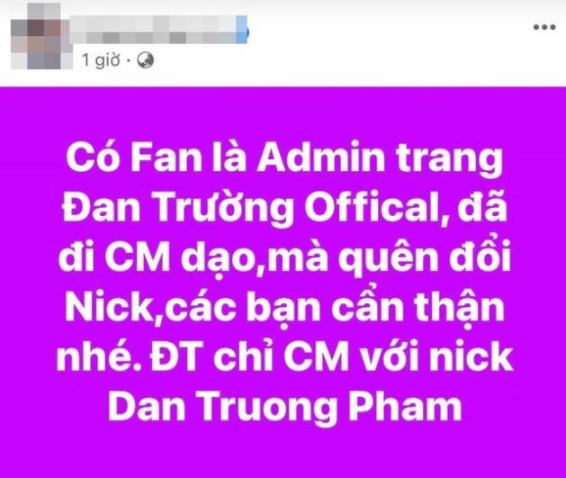 Facebook có tick xanh của Đan Trường phát ngôn tục tĩu-2