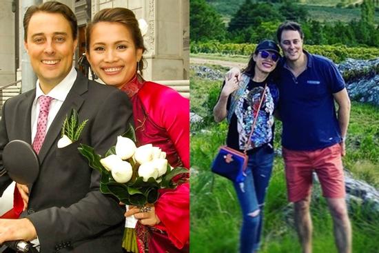 Hôn nhân của hoa hậu Ngọc Khánh và chồng Tây