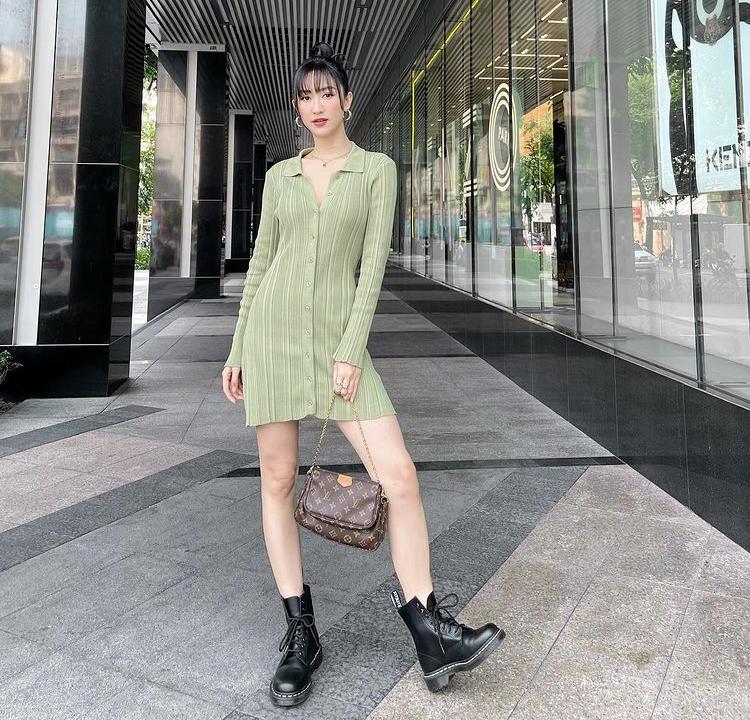 Lệ Quyên, Minh Triệu khoe body nức nở với xanh chuối hot trend-7