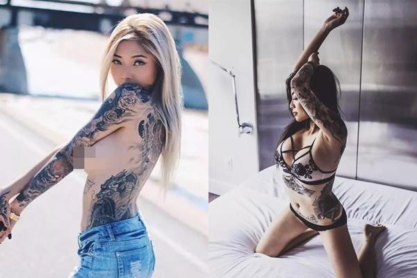 Châu Bùi chịu khó lột đồ, body đâu kém Cassie Trinh Võ-12