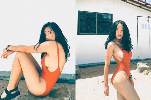 Châu Bùi chịu khó lột đồ, body đâu kém Cassie Trinh Võ-5