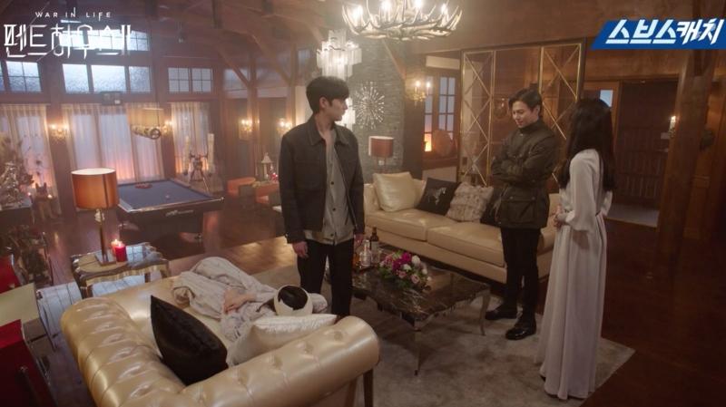 Cảnh quay lỗi Penthouse: Uhm Ki Joon hôn chị đẹp xong quên luôn thoại-1