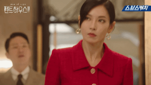 Cảnh quay lỗi Penthouse: Uhm Ki Joon hôn chị đẹp xong quên luôn thoại-8