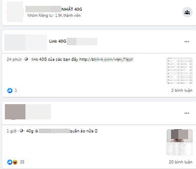 Loạt group kêu gọi share link 40G kho ảnh nóng cực phản cảm-3