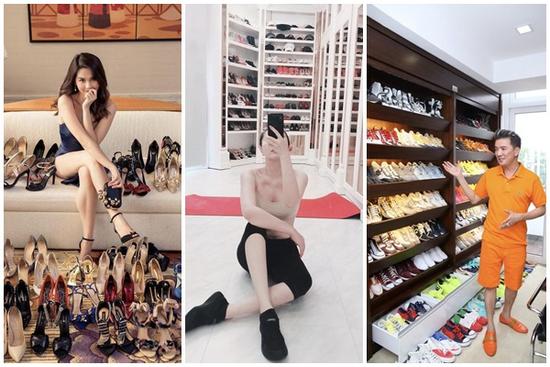 Sao Việt khoe tủ đồ hàng hiệu đắt ngang căn penthouse