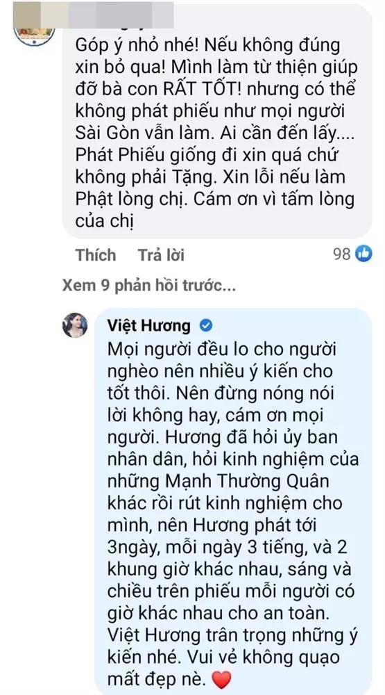 Làm từ thiện, Việt Hương bị xỉa xói phải chửi mới trả lời-6