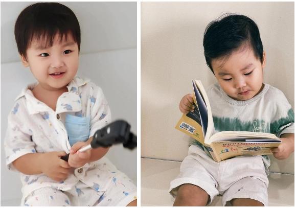 Clip 2 triệu view: Quý tử nhà Hoà Minzy chưa đầy 2 tuổi đã thuộc làu 19 quốc kỳ-3