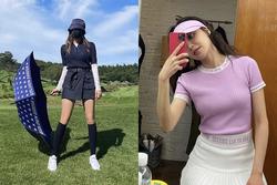 Hyomin, Sooyoung lên đồ đi đánh golf vừa chất vừa như nữ sinh 18