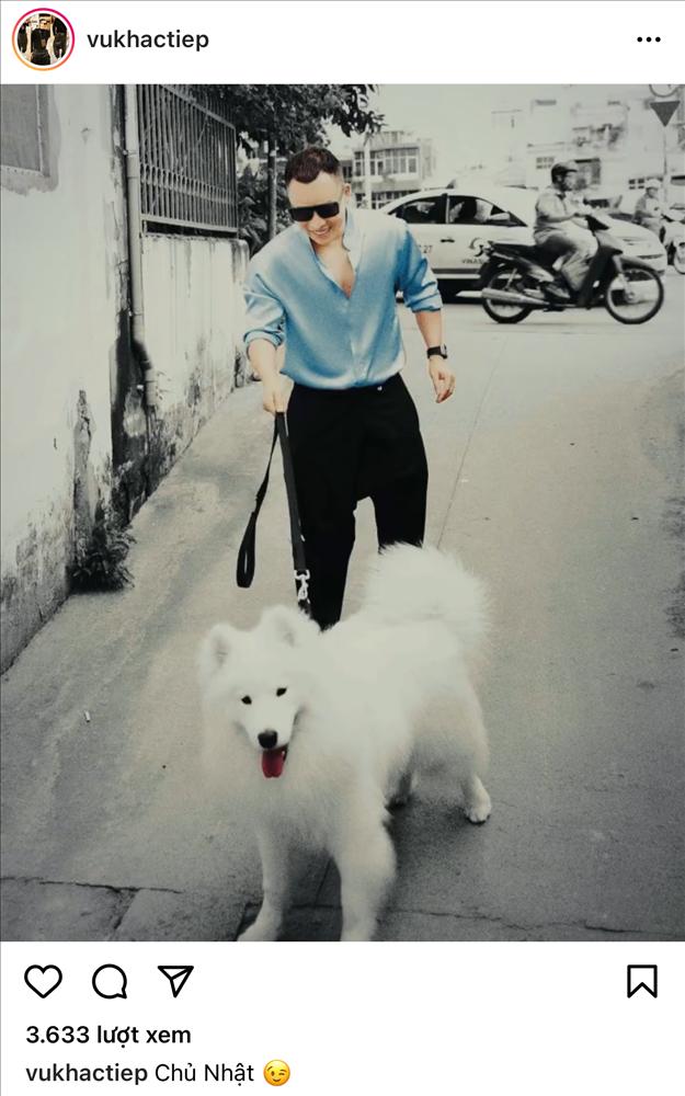 Dắt chó đi dạo, Vũ Khắc Tiệp nhảy đổng khi bị dọa báo công an-1