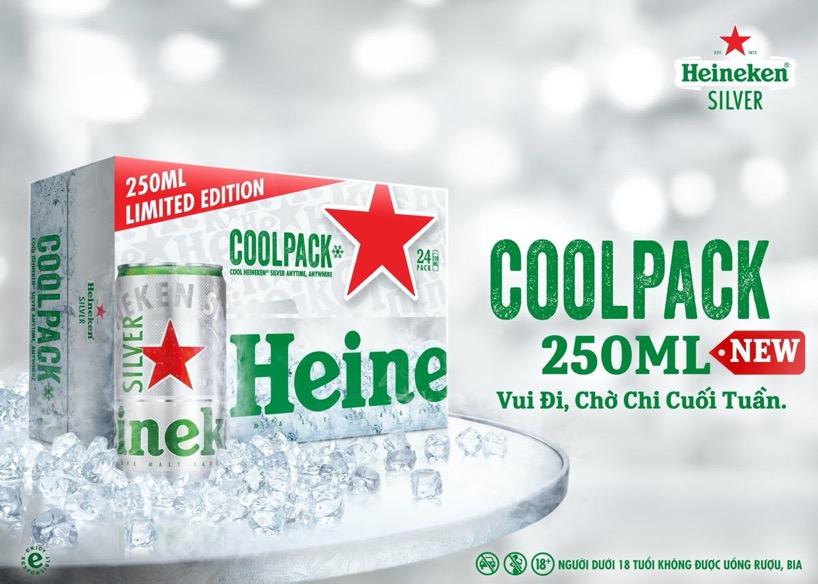 Heineken Silver ra mắt phiên bản giới hạn Cool Pack 250ml làm lạnh cực nhanh-4