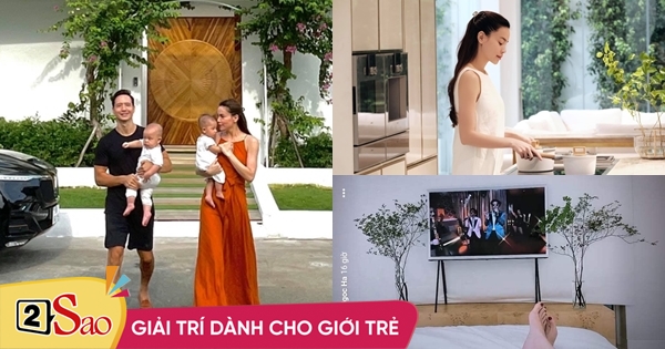 Ngắm từng ngóc ngách biệt thự mới của Hồ Ngọc Hà