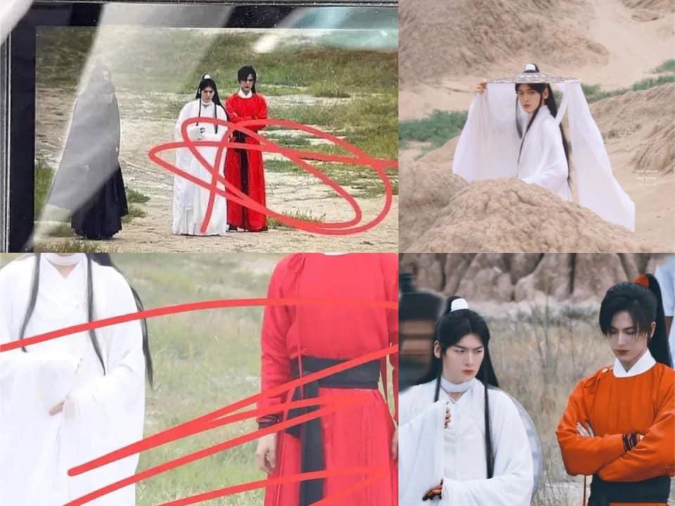 Người hâm mộ ngán ngẩm ảnh hậu trường đam mỹ Thiên Quan Tứ Phúc-5