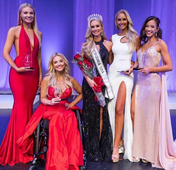 Hôm 18/7, Madeline thử sức thêm lần nữa tại bang Virginia và giành vị trí Á hậu 2. "Tôi thi đấu không chỉ cho bản thân mà cho những người cảm thấy sự khác biệt của bạn có thể cản bước thực hiện ước mơ cuộc đời. Với tôi, vẻ đẹp thật sự là lúc chính ta biết theo đuổi mục tiêu, bất chấp những định kiến xã hội", cô bày tỏ.