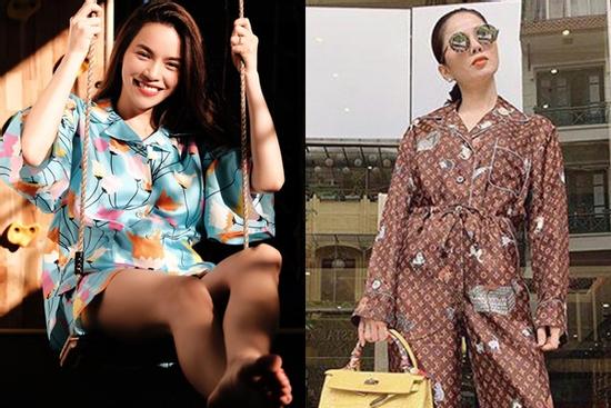 Hà Hồ, Lệ Quyên mặc đồ ngủ pyjama thôi mà nhìn giá 'phát hoảng'