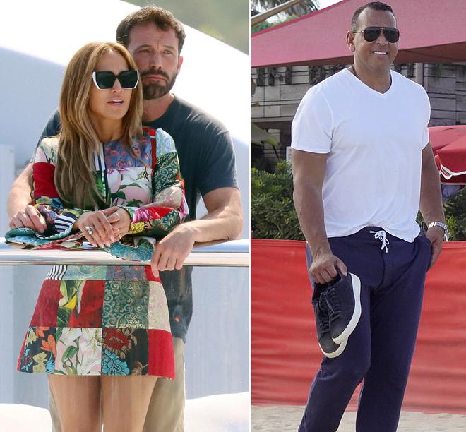 Tình mới và tình cũ của Jennifer Lopez suýt chạm trán-1