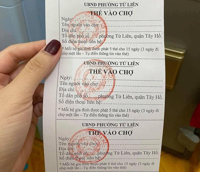 Một số chợ Hà Nội áp dụng tem phiếu ngày chẵn, lẻ-1