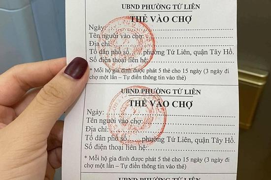 Một số chợ Hà Nội áp dụng 'tem phiếu' ngày chẵn, lẻ