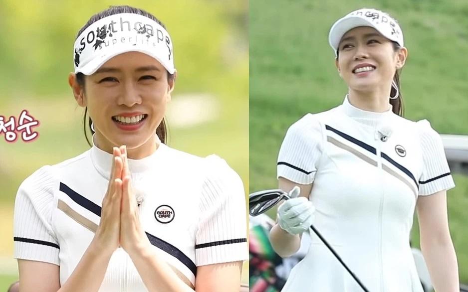 Thời trang golf hack tuổi, ton-sur-ton của Hyun Bin - Son Ye Jin-3