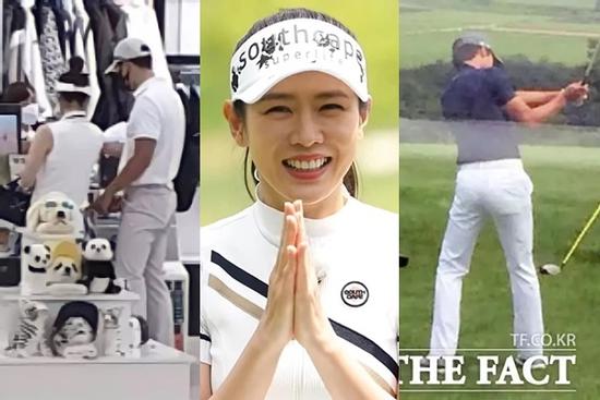 Thời trang golf hack tuổi, ton-sur-ton của Hyun Bin - Son Ye Jin