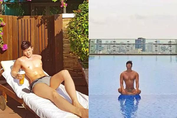 Không nhận ra Nathan Lee cởi trần, râu tóc lởm chởm mùa dịch-6