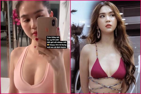 Ngọc Trinh tăng cân không phanh nhưng vòng 1 thì mất tăm-12