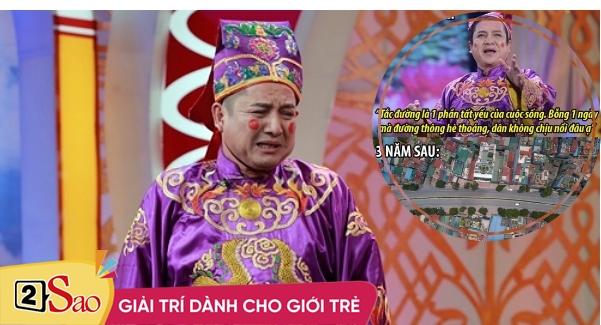 Táo giao thông đã tiên tri đường vắng từ 3 năm trước