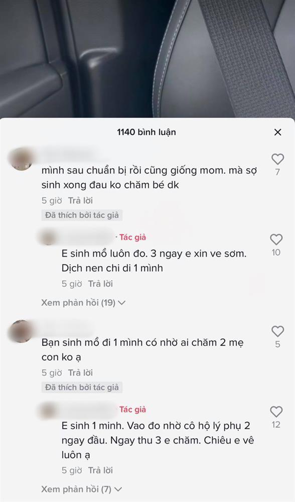 Chồng bận chống dịch tại TP.HCM, vợ tự đi sinh xong lái xe ô tô đưa con về nhà!-2