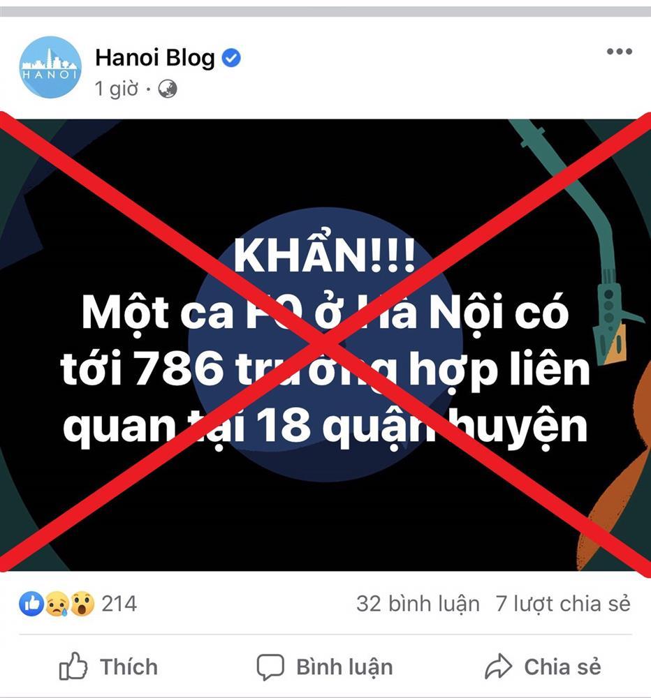 Huyện Chương Mỹ phản bác thông tin 786 người liên quan ca F0-1