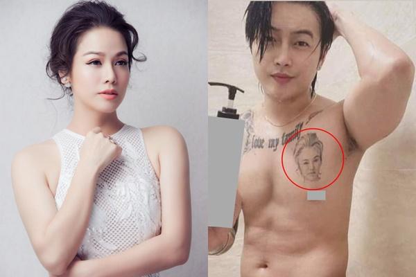 Sao Việt chơi lớn khắc mặt người tình lên cơ thể-8