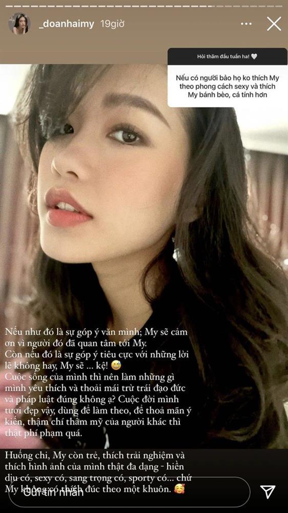 Vòng một căng tràn bờ đê, Doãn Hải My khiến dân tình thót tim-6