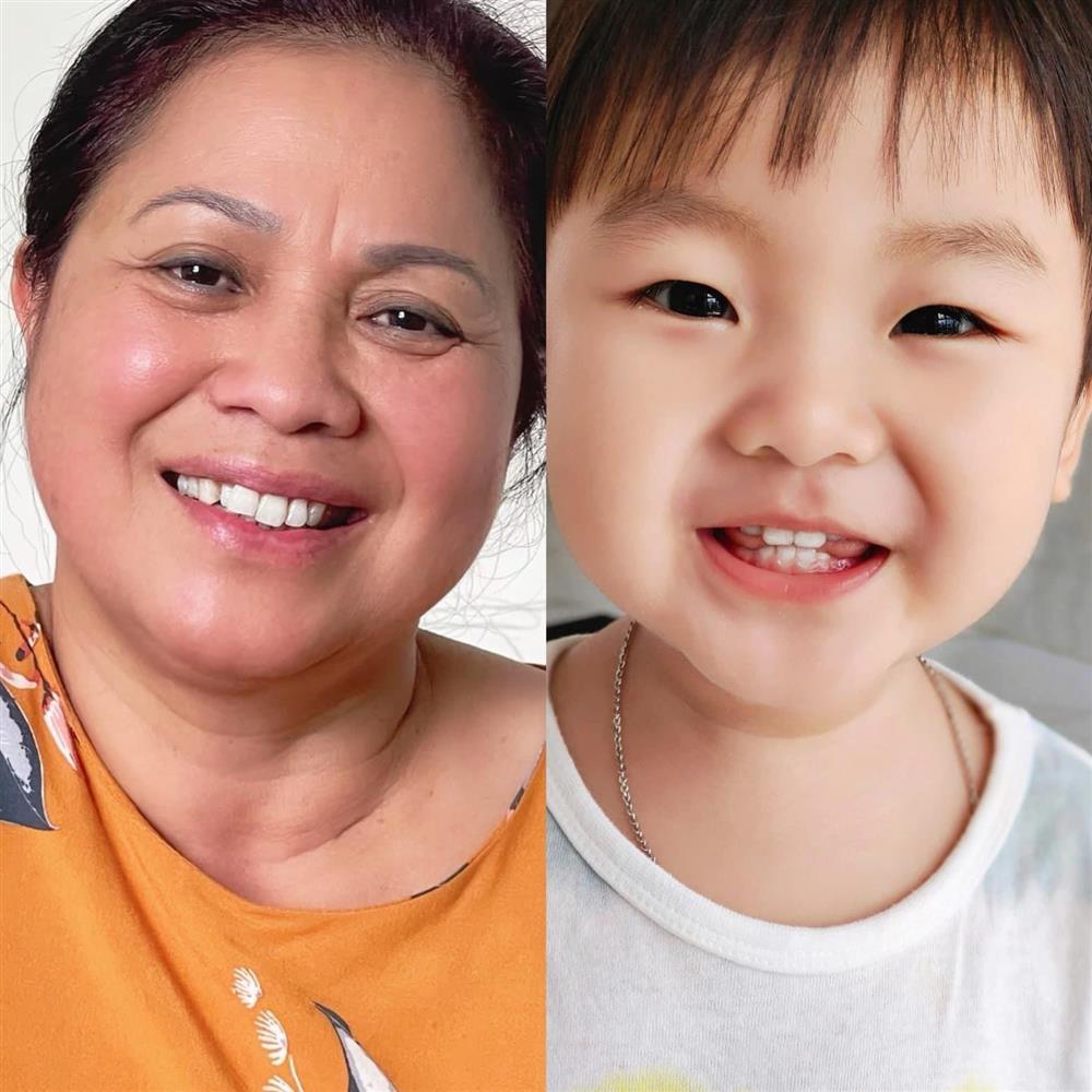 Con trai Hòa Minzy bên bà nội quyền lực, được cưng hết nấc-5