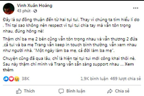 Vinh Râu hé lộ thời điểm ly hôn, kể luôn về quan hệ với bố mẹ vợ cũ-1