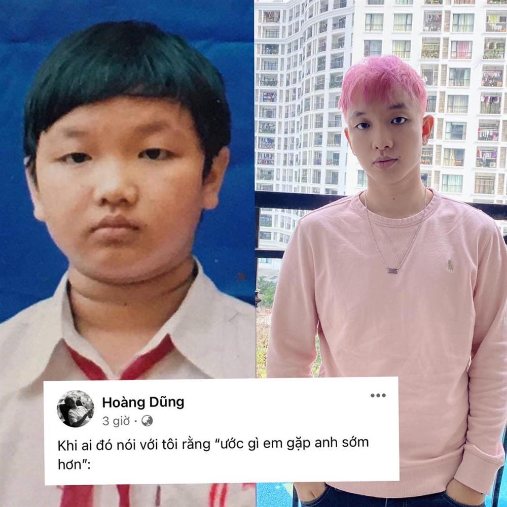 Choáng trước visual mặt tròn xoe, cổ 3 ngấn của chàng thơ Hoàng Dũng-1