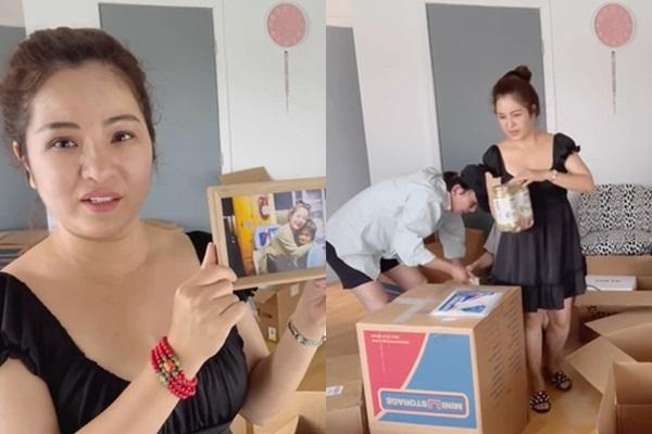 Kim Ngân ăn mặc sành điệu, được em họ dẫn đi mua nhà mới-4