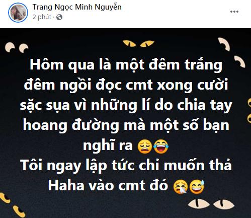 Vợ cũ Minh Râu ngày báo ly hôn, đêm cười sặc sụa-2