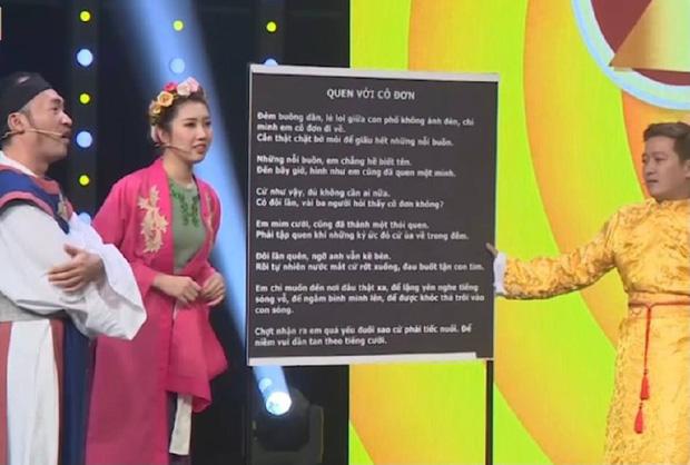 Vinh Râu công khai không thuộc nhạc của vợ cũ trên sóng truyền hình-2