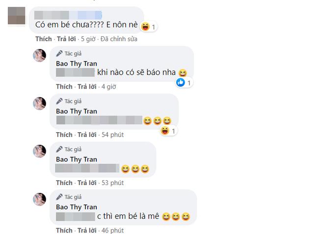 Bảo Thy cuối cùng đã chịu trả lời khi được hỏi chuyện mang thai-1