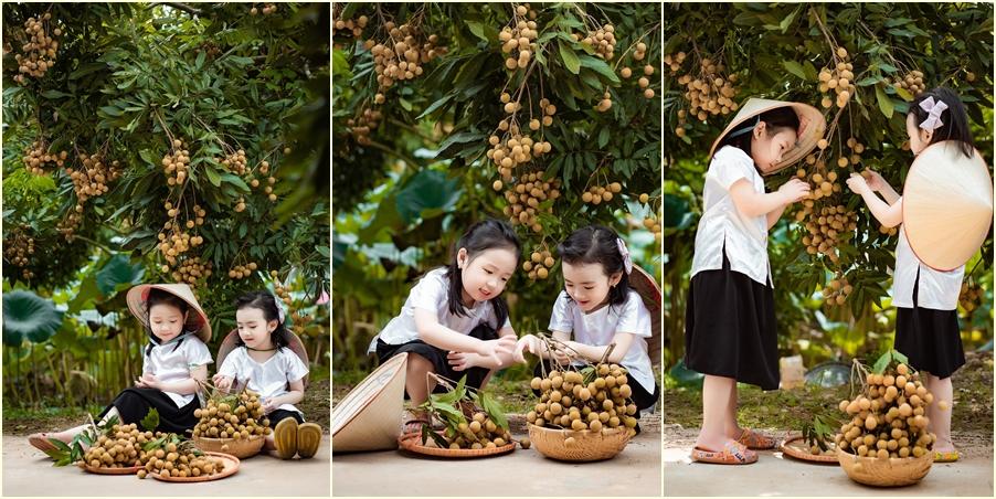 2 tiểu công chúa hóa đại sứ quảng bá nhãn Hưng Yên ngọt lịm-6