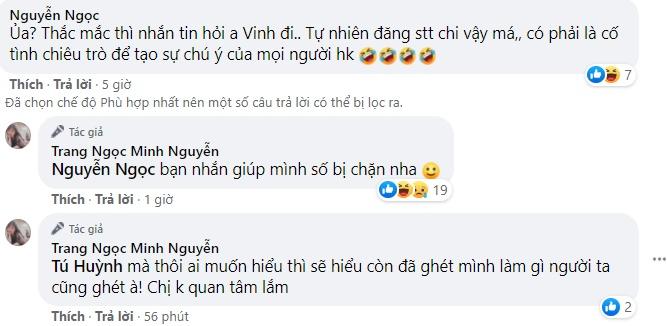 Lương Minh Trang cãi tay đôi với antifan khi liên tục bị công kích-5