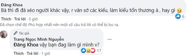Lương Minh Trang cãi tay đôi với antifan khi liên tục bị công kích-9