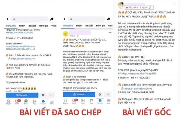 Fan Sơn Tùng M-TP tố fan Jack đạo nhái, giành slot trên MTV quốc tế?-2