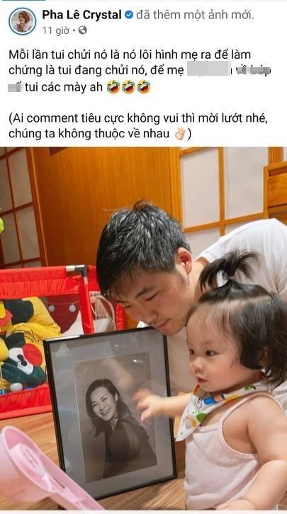 Pha Lê gay gắt trước lời chê đùa kém duyên bằng di ảnh mẹ-1