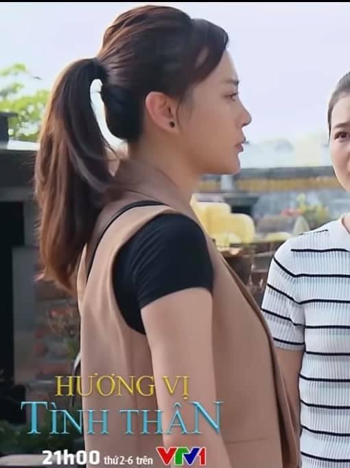 Phương Oanh Hương Vị Tình Thân 7 ngày mặc 7 chiếc gile cùng mẫu-4