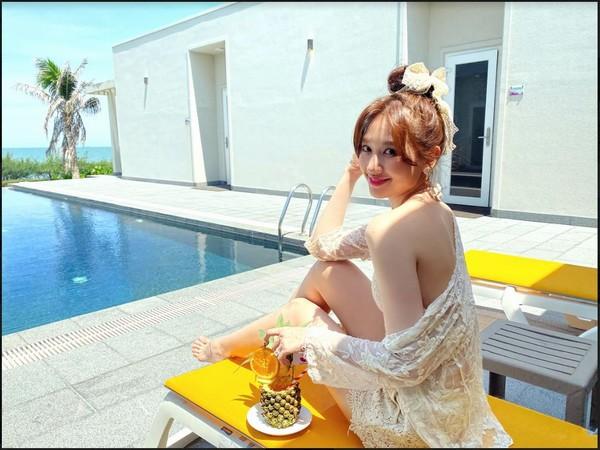 Hari Won công khai số đo eo, Trấn Thành gọi Bà Heo cũng đúng-9